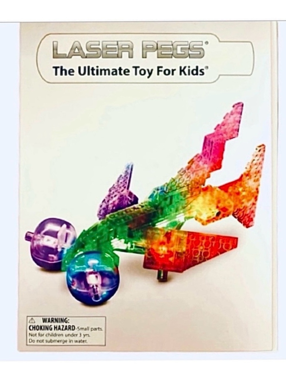 🆕- Laser Pegs 8 in 1 Sea Models Light-up Building Set